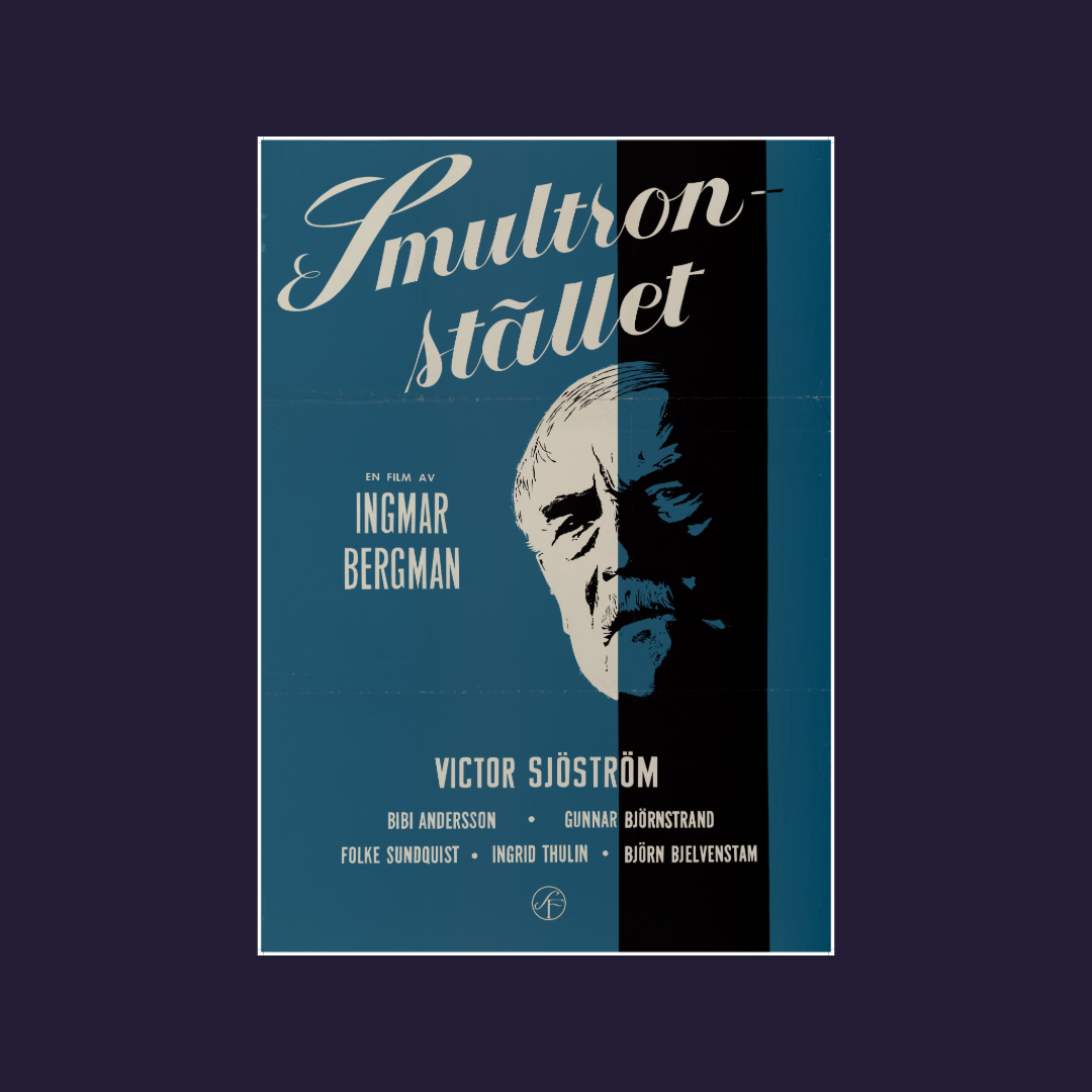 POSTER - SMULTRONSTÄLLET (BLÅ) | WILD STRAWBERRIES (BLUE)