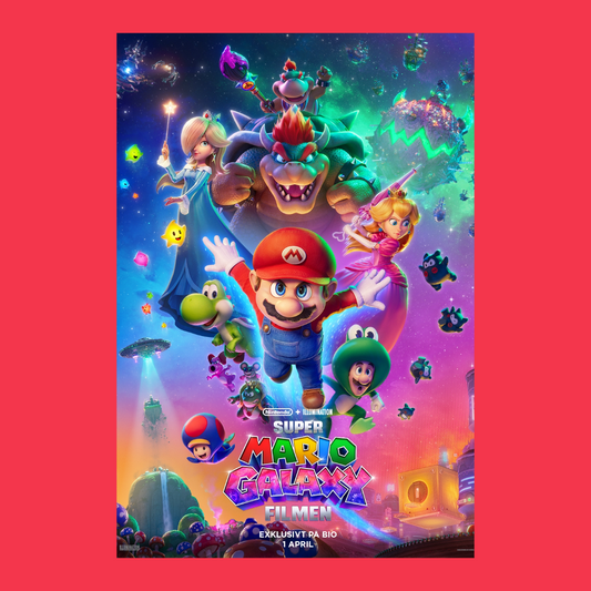 BIO: Super Mario Galaxy Filmen, 6/4 kl.15:00 (obs tiden)
